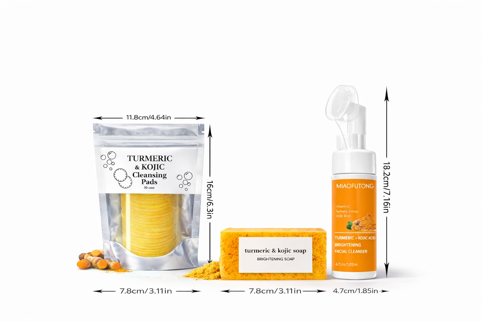 Turmeric Glow Soap Set