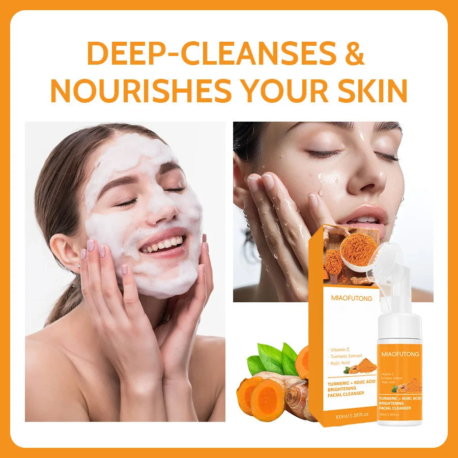 ClearGlow Turmeric Facial Cleansing Soap