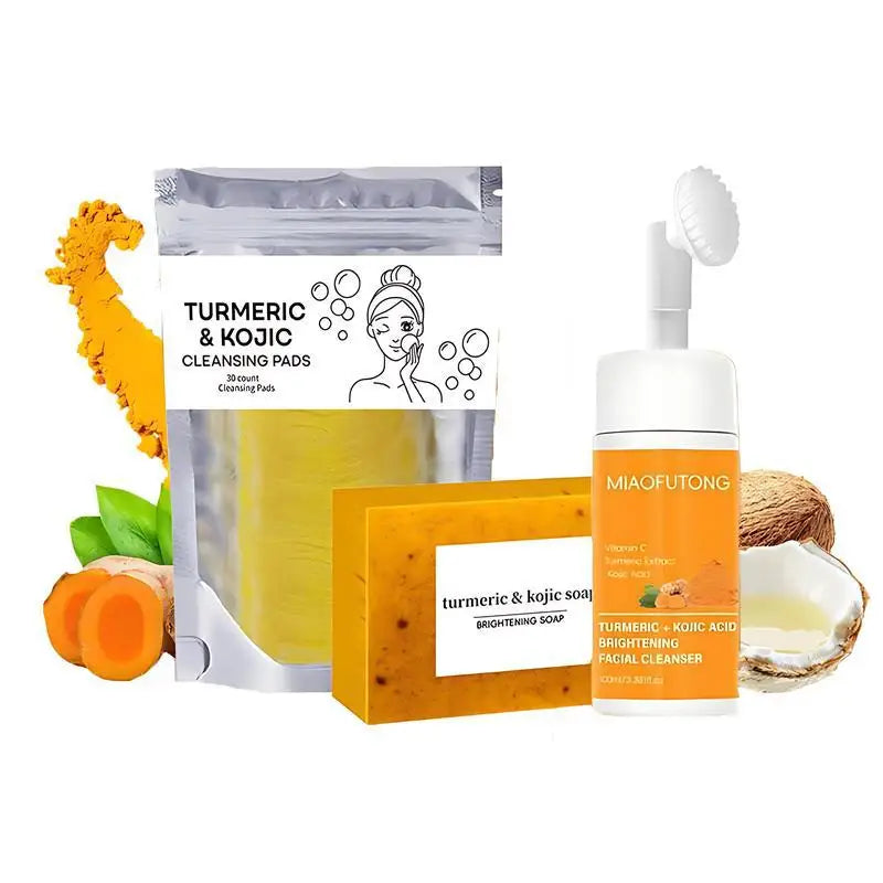 ClearGlow Turmeric Facial Cleansing Soap